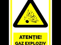 Semn pentru gaz exploziv