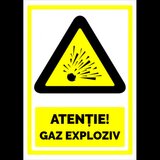 Semn pentru gaz exploziv